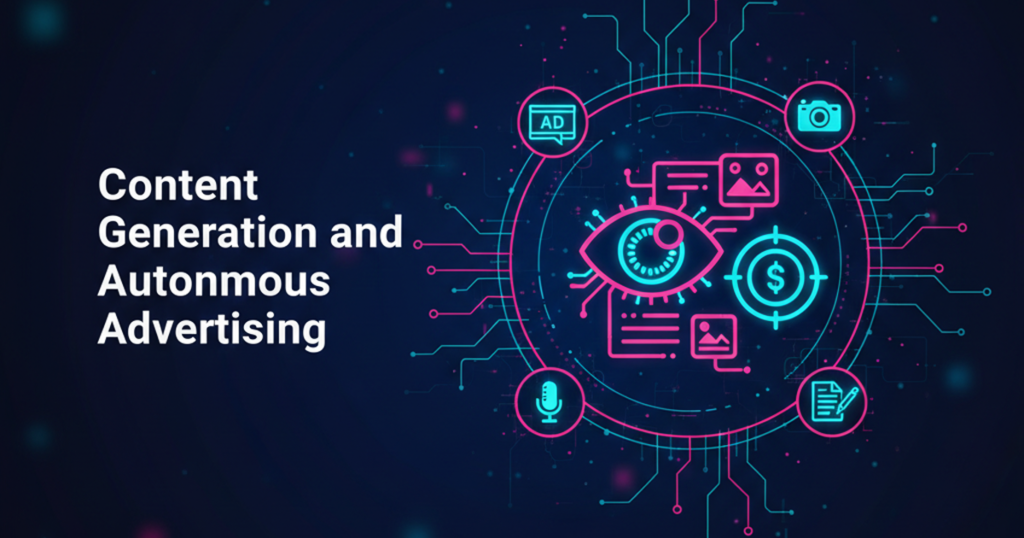 Content Generation and Autonomous Advertising