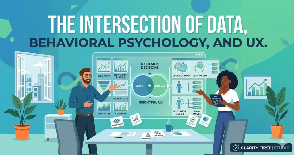 The Intersection of Data, Behavioral Psychology, and UX.