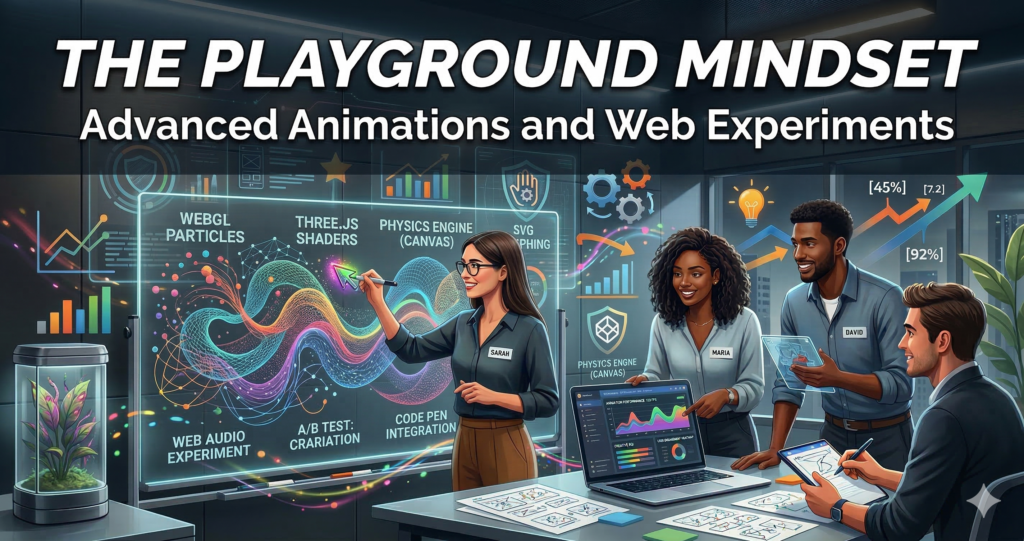 Advanced Animations and Web Experiments.